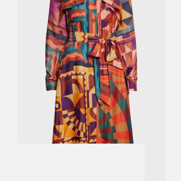 FARM Rio Multicolor Long Sleeve Dress - Picture 5 of 9